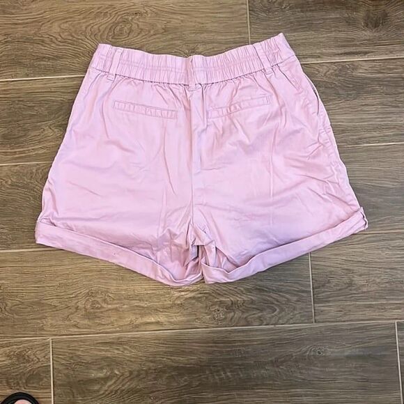 A new Day - Women's Pleat Front Shorts-Lilac Color, Size S - Picture 2 of 3